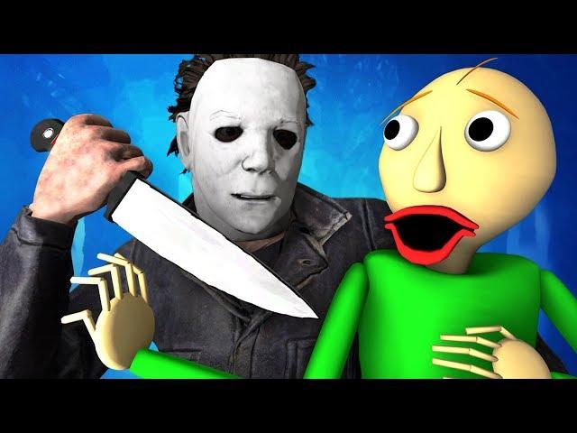 Балди vs Майкл Майерс (Хэллоуин Хоррор 3D Анимация)