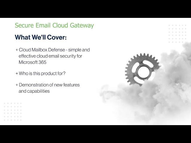 Secure Email Cloud Gateway