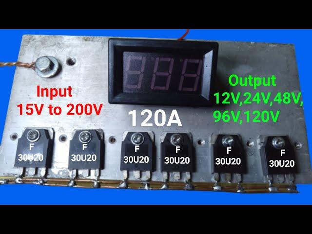 DIY Charge Controller for Solar Panel,90% Efficiency MPPT Solar Charge Controller Homemade