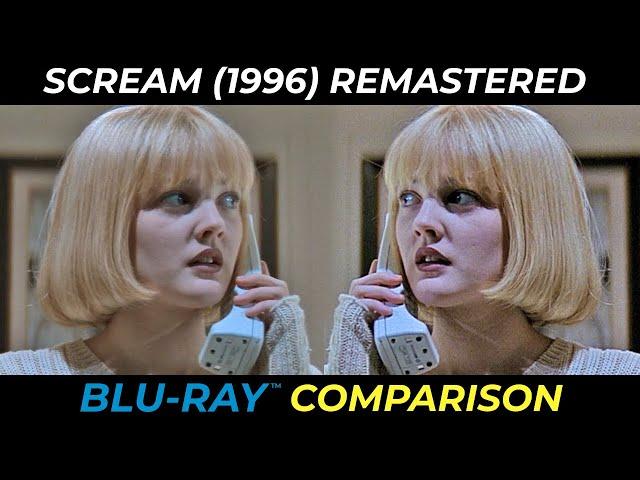 Scream 4K Remaster | Comparison vs Blu ray