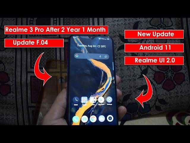 Realme 3 Pro After 2 Year 1 Month Android 11 Update F.04 Realme UI 2.0 |  BhushanDroid