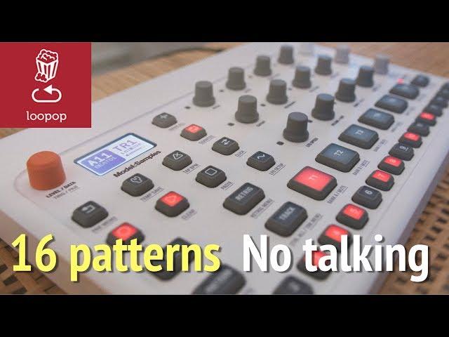 Elektron Model Samples: All 16 factory patterns, No talking