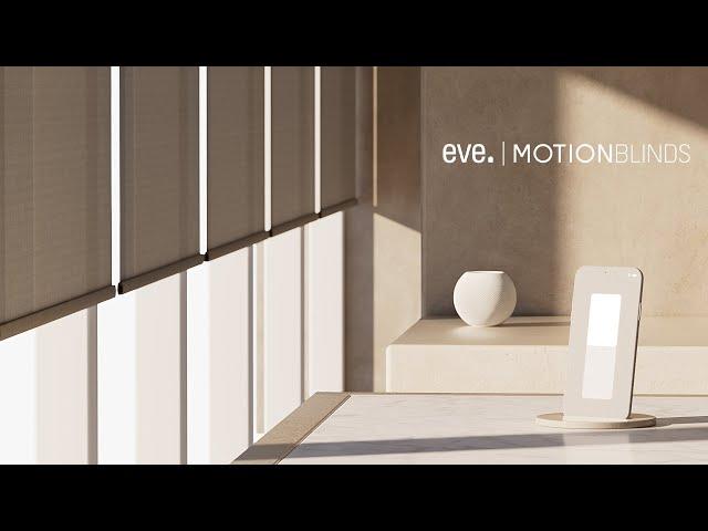 Decorquip shading powered by Eve MotionBlinds