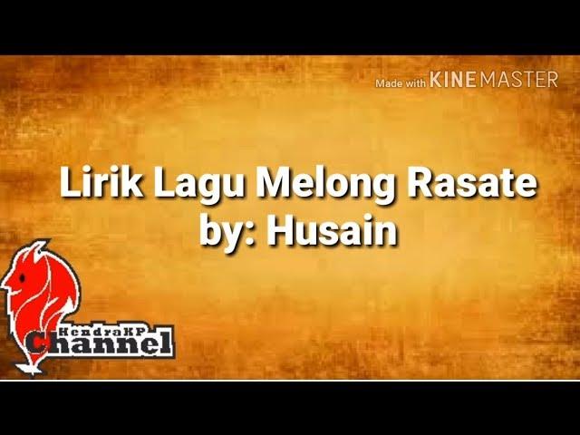 Lirik lagu sumbawa - melong rasate