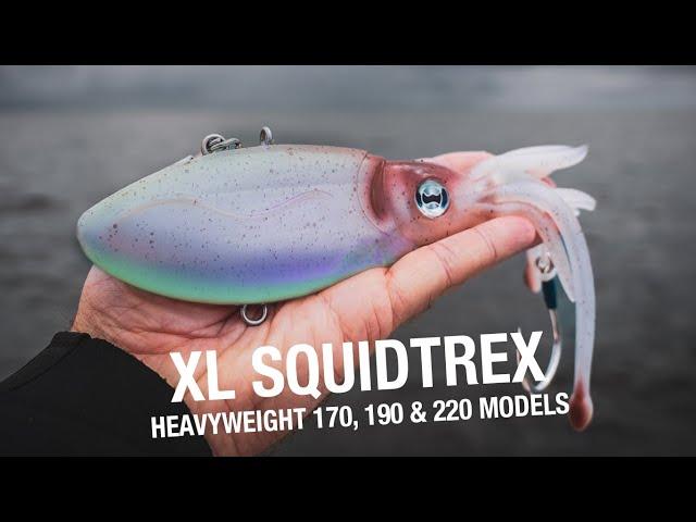 Dominate the Deep! | Giant Squid lure | XL Squidtrex squid vibe by Nomad Design