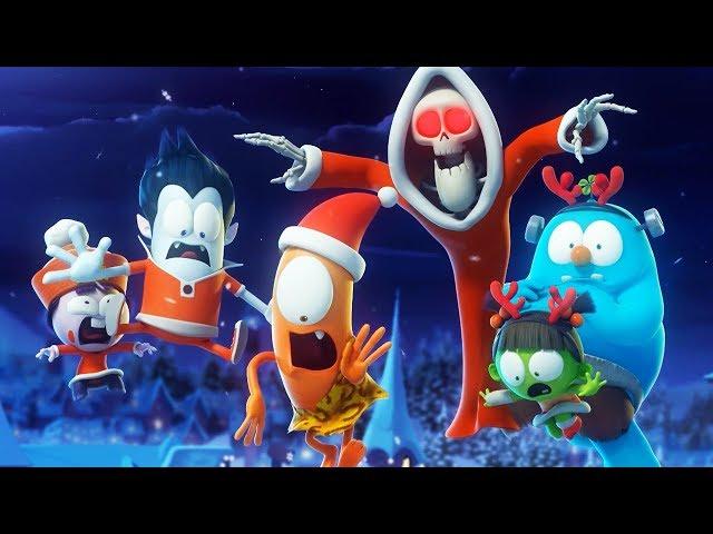 Funny Animated Cartoon  Spookiz  All I Want For Christmas 스푸키즈  Cartoon For Children