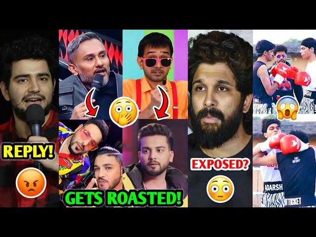 Samay Raina ANGRY REPLY!  Allu Arjun EXPOSED?  Saiman ROAST Elvish, Honey Singh Vs Badshah Raftaar