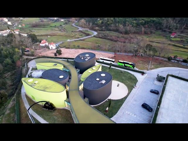 Museu do Azeite em Bobadela, Portugal - Drone Footage