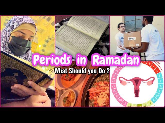 Periods in Ramadan 🩸 || Things to do during menstruation in Ramadan #ramadandiaries