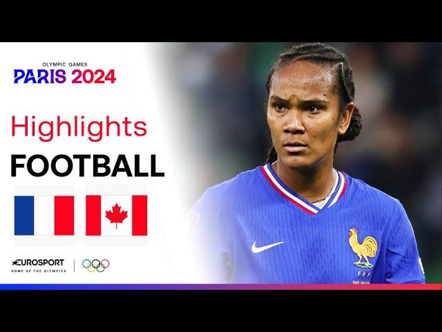 JO PARIS 2024 - Soirée noire pour l'équipe de France féminine de football contre le Canada