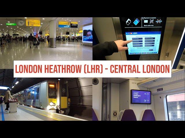 Heathrow Express to Central London the FASTEST way with Heathrow Express