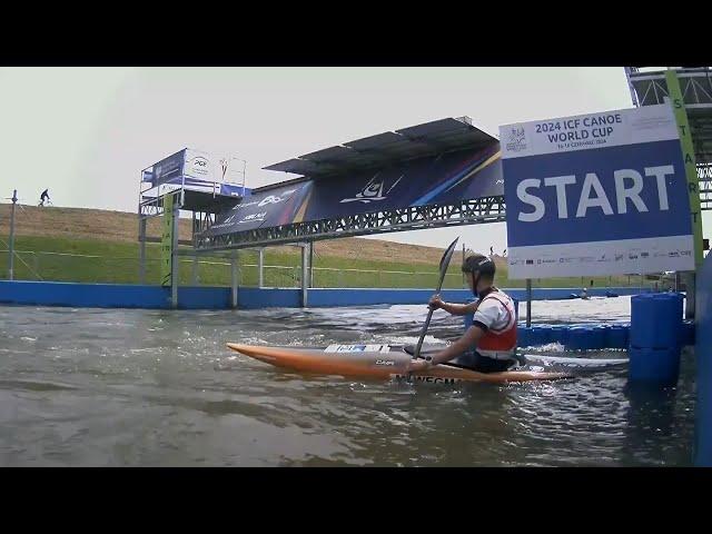 Martina Wegman, Netherlands, Kayak Slalom, Semifinals / 2024 ICF Canoe Slalom World Cup Krakow