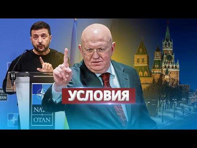 Russia doesn't need a frozen war / Nebenzya behaves rudely at the UN