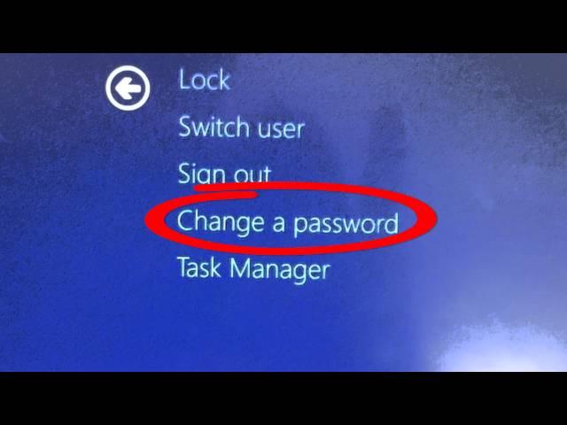 Reset Password on Lenovo