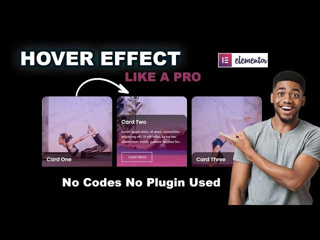 Card Hover Effect Like a Pro | No Codes | Elementor Pro Tutorial | Tips & Tricks