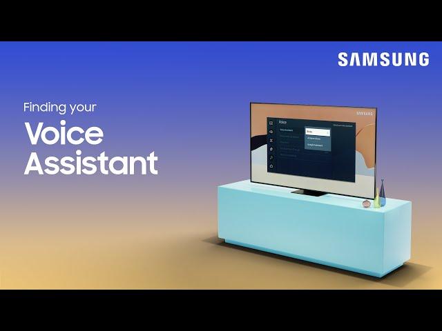 Finding Voice Assistants on your Samsung TV | Samsung US