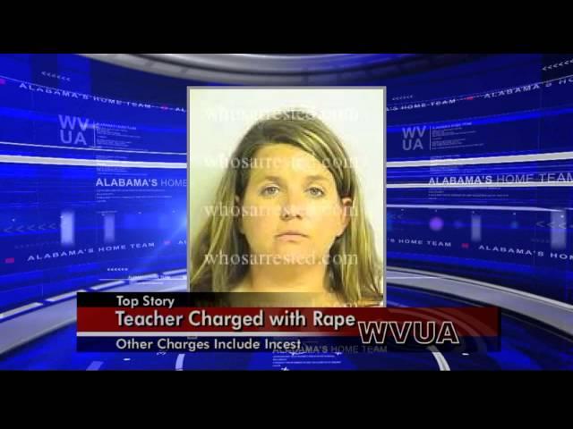 Teacher Charged With Rape, Incest