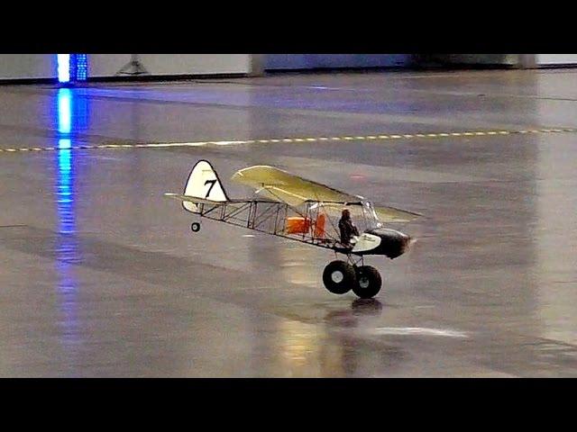 FASCINATING RC LIGHTWEIGHT !!! SAVAGE BOBBER MODEL AIRPLANE INDOOR FLIGHT DEMONSTRATION