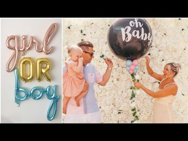 حفله معرفة جنس الجنين !!                                   gender reveal party 