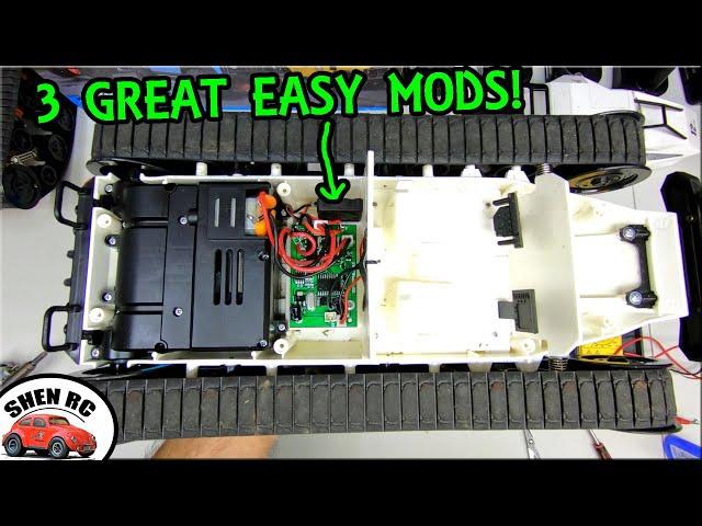 SG 1203 drift RC tank HOW TO upgrades & mods