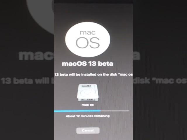 hp laptop install mac os vantura macos13 beta #apple #machine #viral#kalilinux