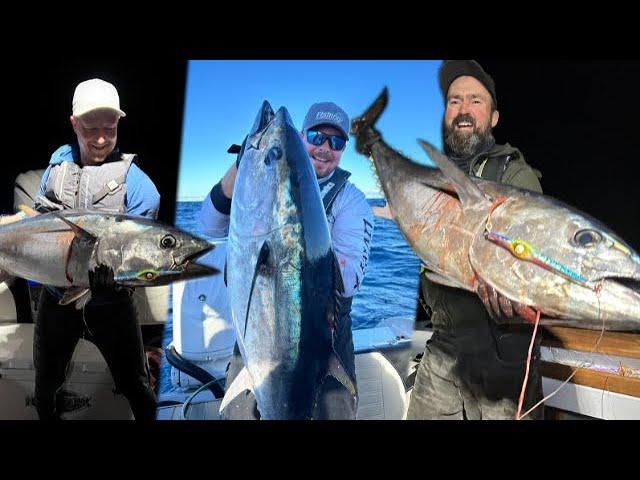 BLUEFIN TUNA ON JIGS - Bluefin tuna fishing in New Zealand