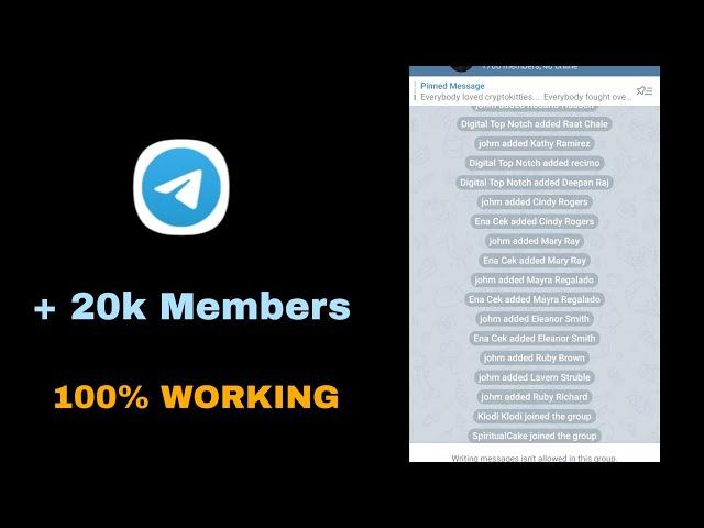 How to scrape Telegram group members to your group simple and Quick Tutorial (100% Working)