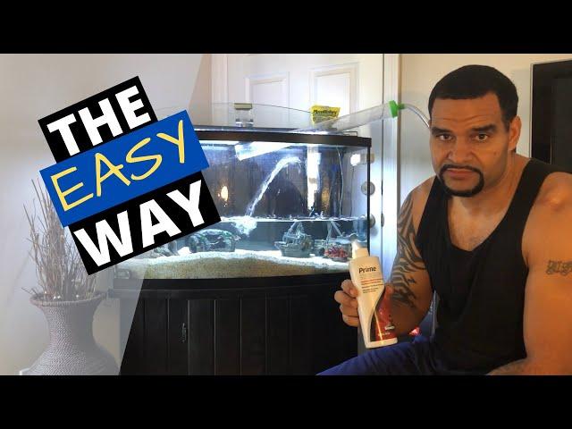 Aquarium Water Change - Fast and Easy (HOW TO)