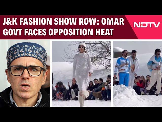 J&K Fashion Show Row: Omar Abdullah Faces Opposition Heat