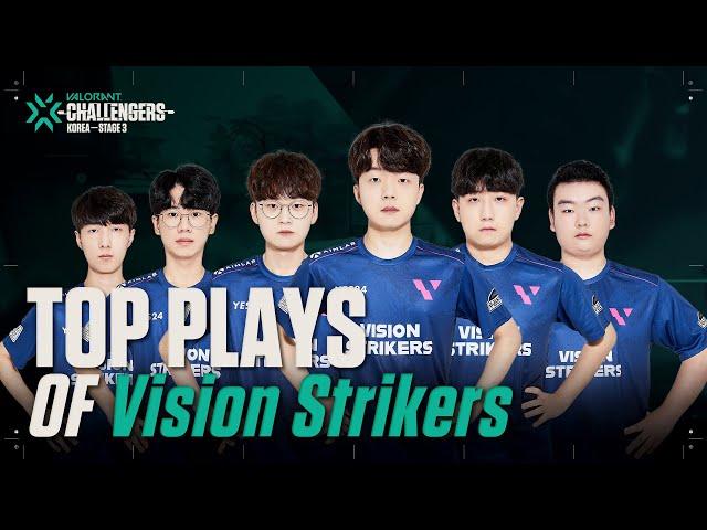 Top Plays of Vision Strikers | PLAYOFFS Highlight #8 | VALORANT Challengers KR