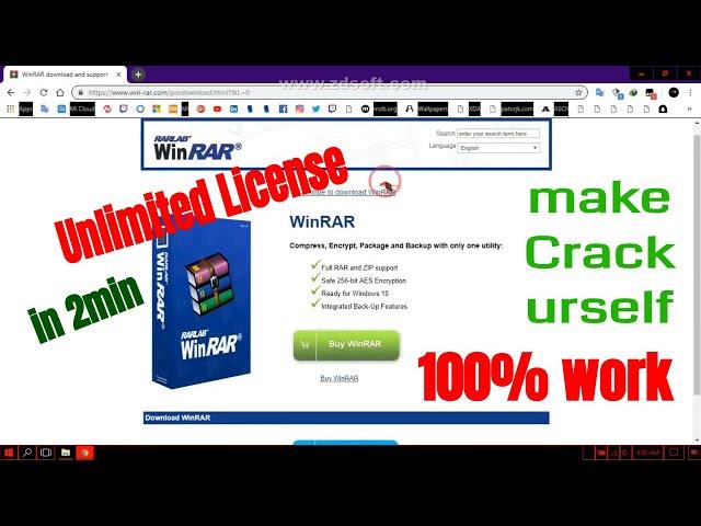 [PC] Crack WinRAR v5.61 | 2k19 | Unlimited Company Licence | No Trial | GTekSD