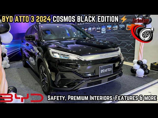 BYD Atto 3 Cosmos Black Edition 2024 Walkaround: The Ultimate EV Experience