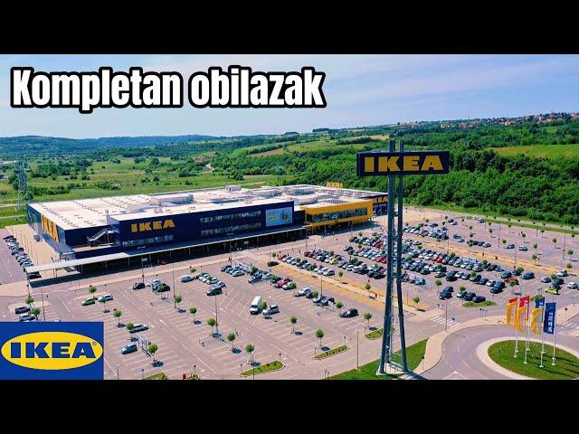Ikea Beograd - kompletan obilazak, razgledanje, na autoputu e-75 (Ikea Srbija 2023)
