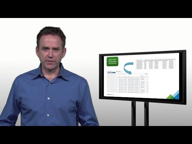 What's new in vSphere 6.5 Host Profiles