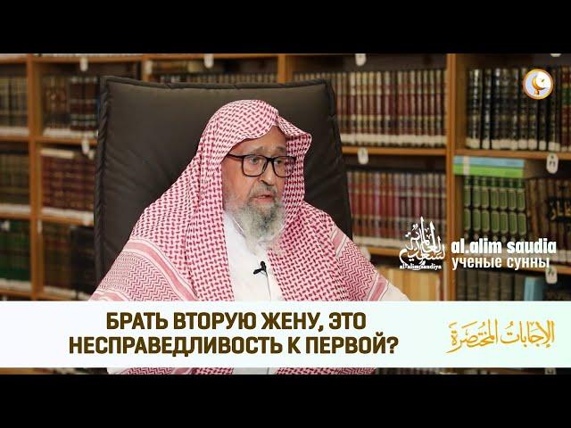 Брать вторую жену, если первая бесплодна, это несправедливость? | Шейх Салих аль Фаузан