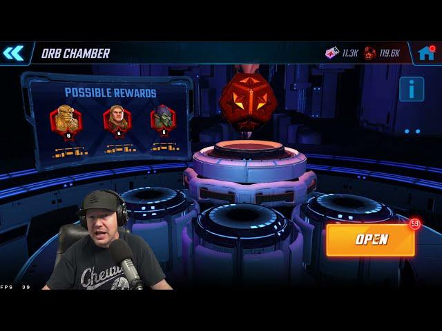 Opening Red Stars for Ultron - WARNING 1500 Cap - MARVEL Strike Force - MSF