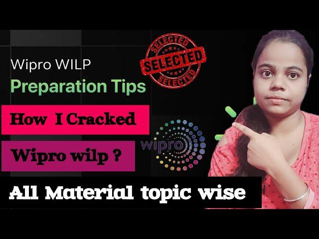 How i Cleared wipro wilp | wipro wilp study materials and exam pattern | Wipro wilp roadmap for bca