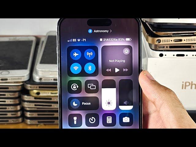 How To Customize Control Center on iPhone iOS 17