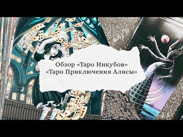 Обзор «Таро Инкубов» и «Таро Приключения Алисы» (2024)