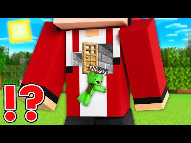 How Mikey Built a House inside JJ’s STOMACH And Prank Him - in Minecraft (Maizen)