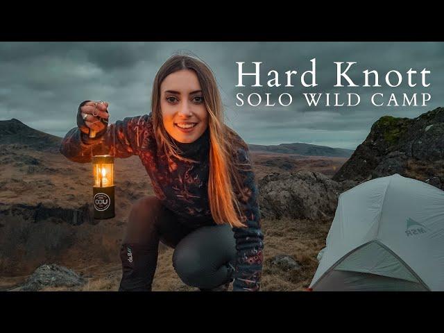 Woken at Midnight ~ Solo Wild Camping Adventure on Hard Knott fell, Lake District