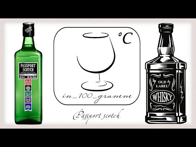 ВИСКИ "PASSPORT SCOTCH"