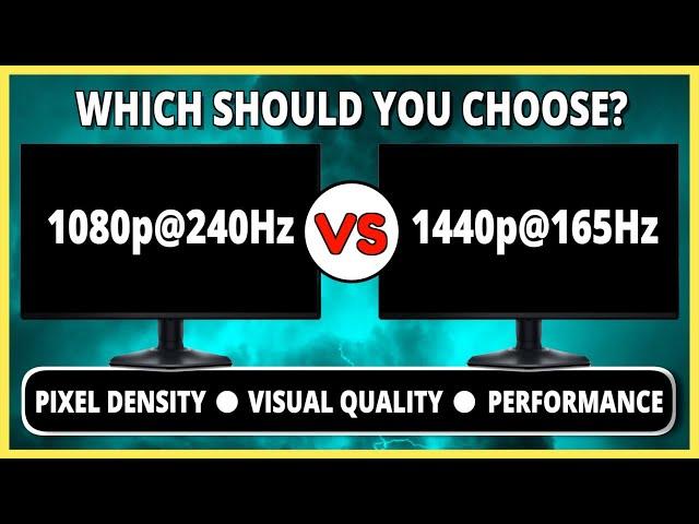 1080p240Hz or 1440p@165Hz monitor - which should you choose? | Gaming PC Guides, Tips and FAQ - #4