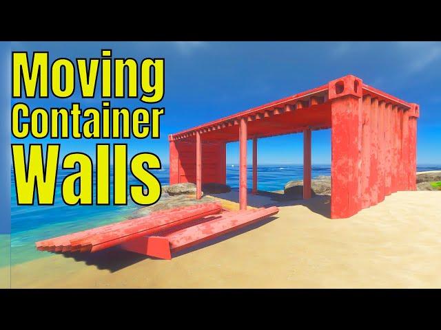 How to Transport Container Walls | Stranded Deep 2023