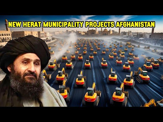 New Herat Municipality Projects: A Revolution in Road Improvement