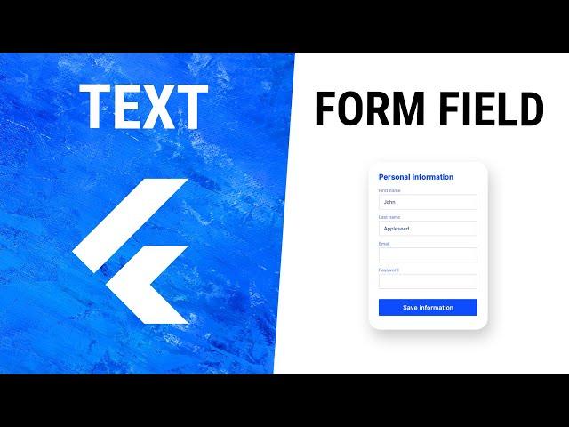 Flutter TextFormField Widget