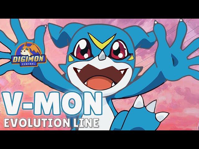 V-mon (Veemon) Evolution Line