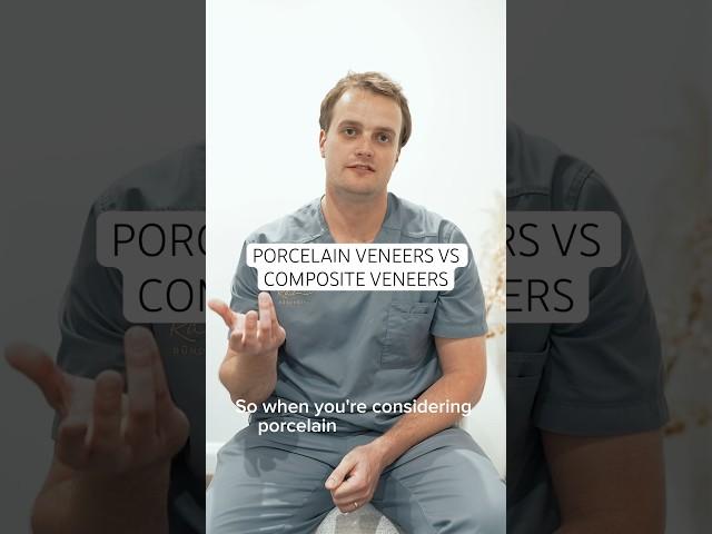 Porcelain vs Composite veneers - things to consider  #ruhdental