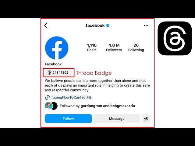 How To Add Threads Badge To Instagram