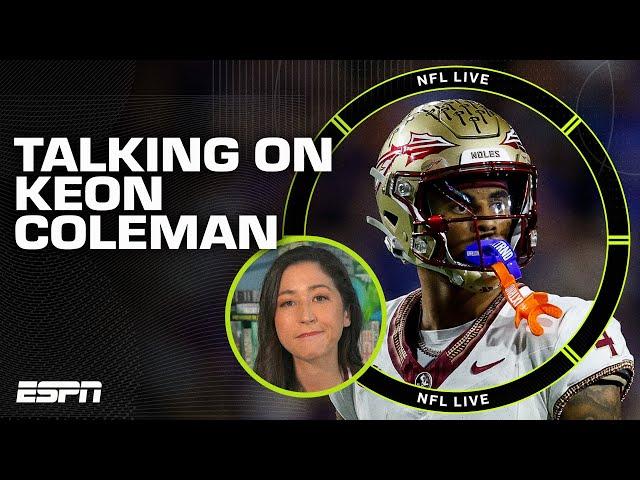 How the Buffalo Bills can ease Keon Coleman into being a true No. 1 | NFL Live